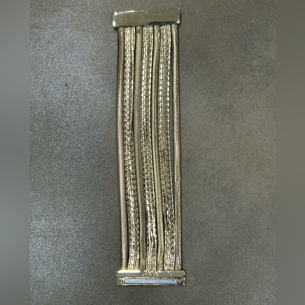 Cache  Gold-Tone Layered Bracelet - Picture 3 of 5